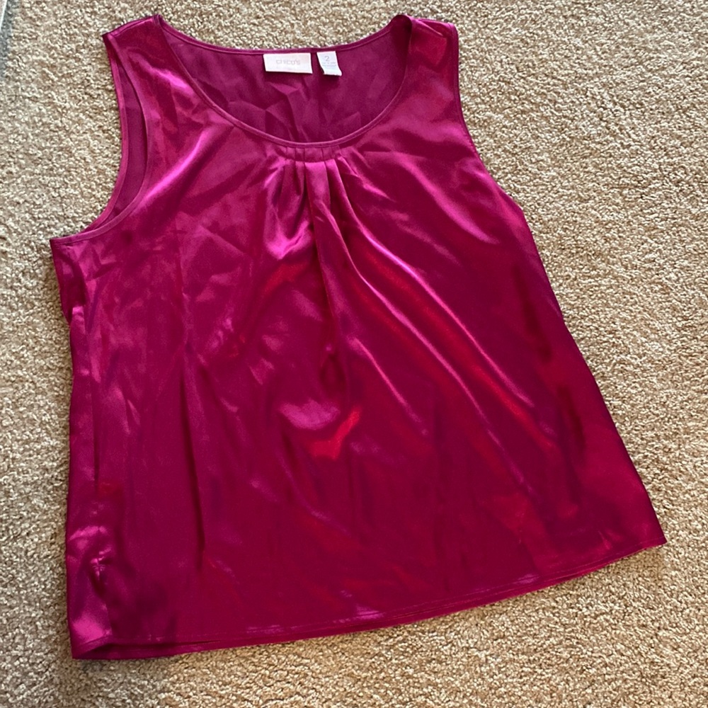 Pink business blouse